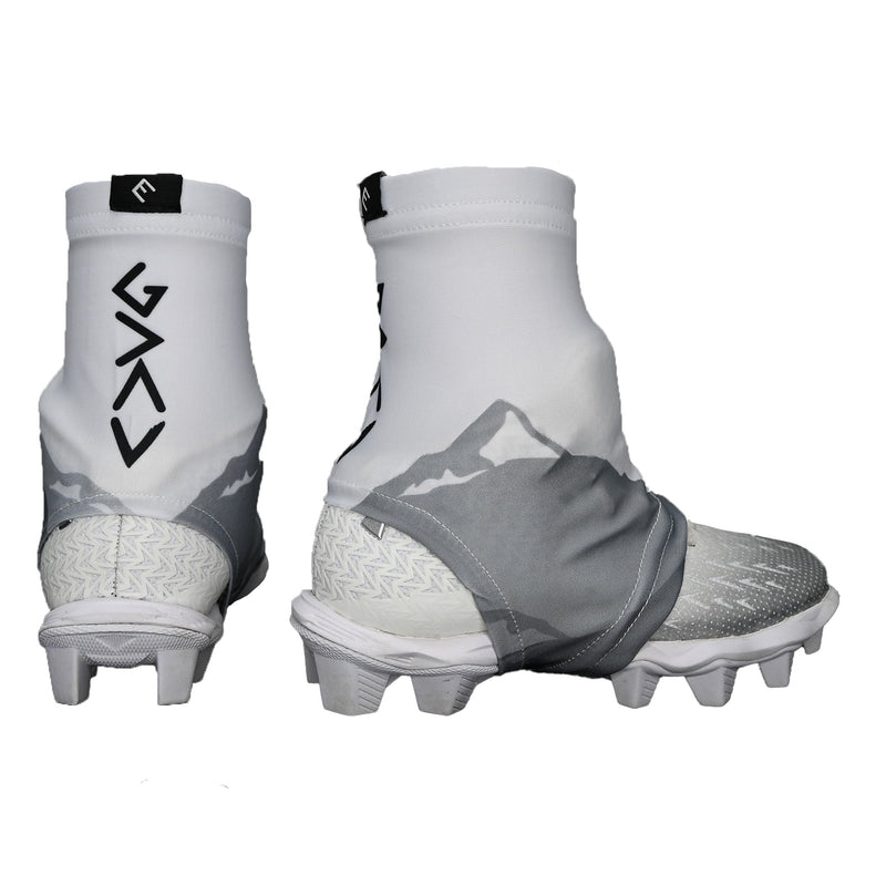 Load image into Gallery viewer, Elite Athletic Gear - God Is Greater Than The Highs and Lows Cleat Covers (Spats)