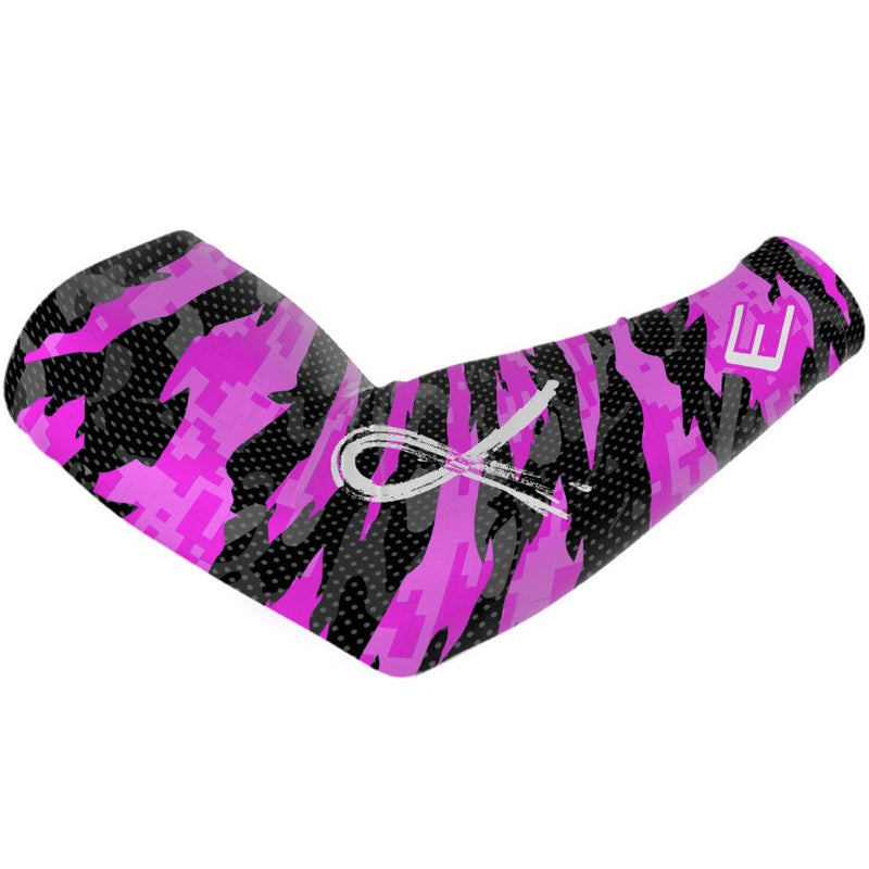 Load image into Gallery viewer, Elite Athletic Gear - Pink Fierce - Breast Cancer Awareness Edition Arm Sleeve