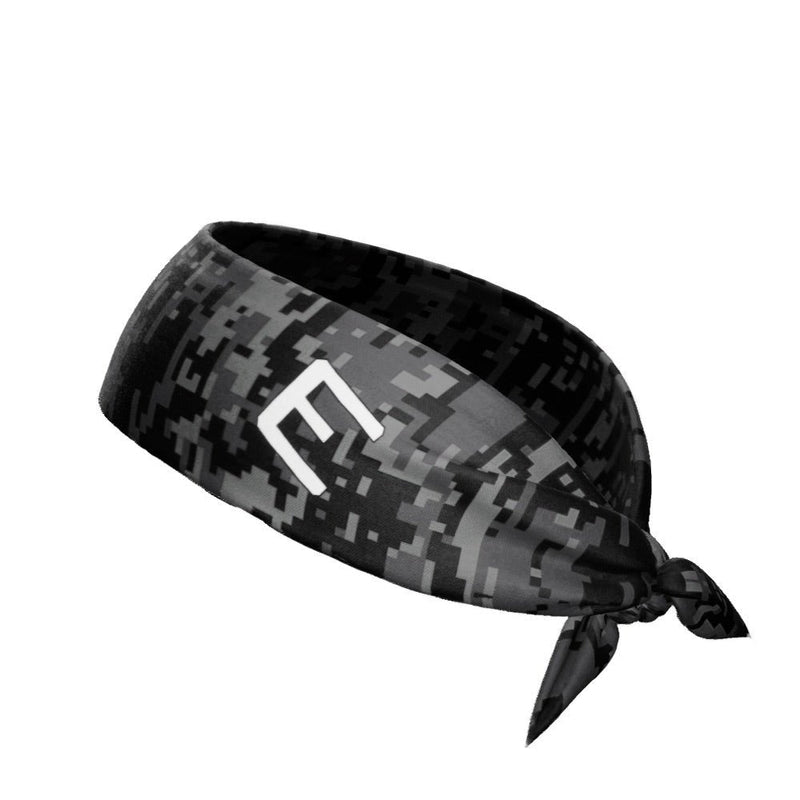 Load image into Gallery viewer, Elite Athletic Gear - Black digi camo tie headband