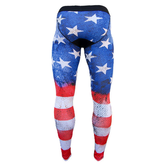 Elite Athletic Gear - Old glory compression tights
