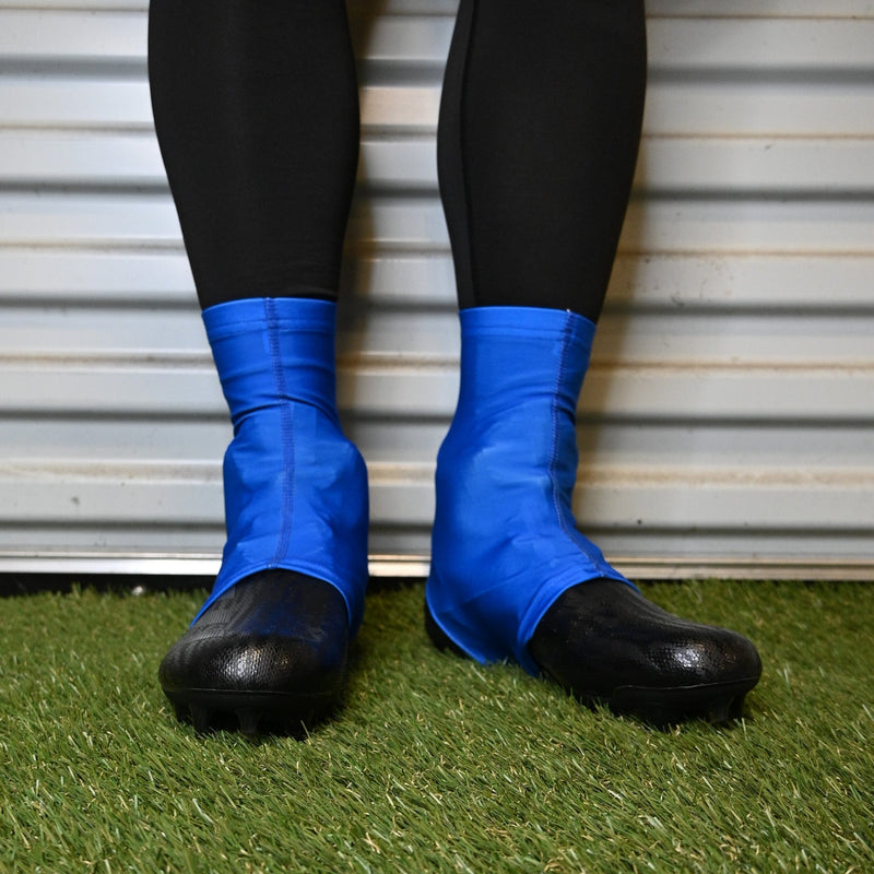 Load image into Gallery viewer, Elite Athletic Gear - Royal Blue Cleat Covers (Spats)