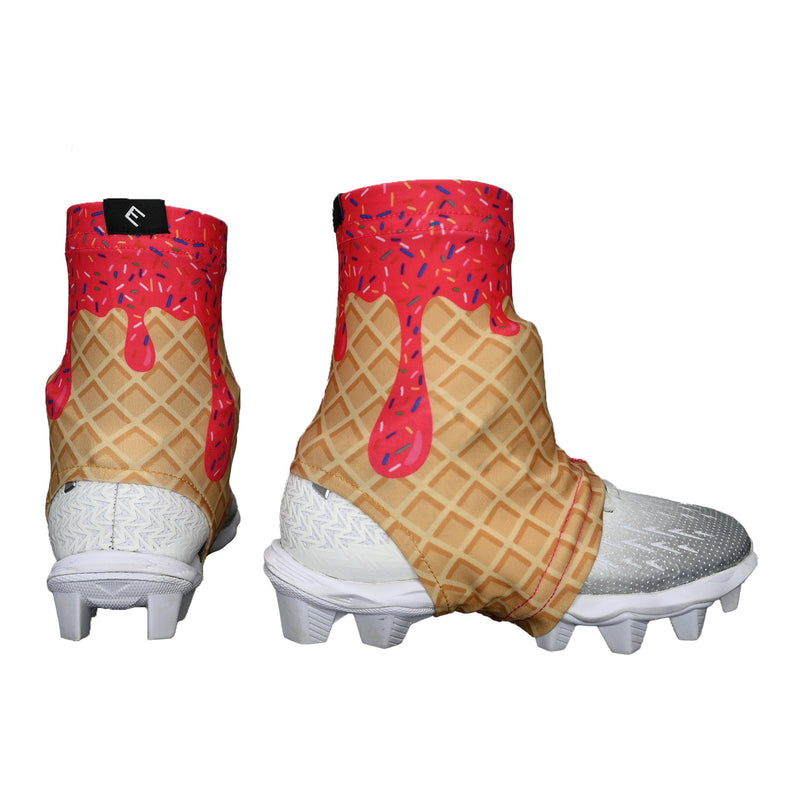 Load image into Gallery viewer, Elite Athletic Gear - Pink Ice Cream Cleat Covers (Spats)