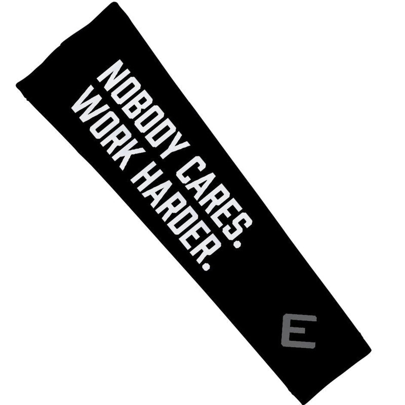 Load image into Gallery viewer, Elite Athletic Gear - Nobody cares. Work harder. Arm sleeve.