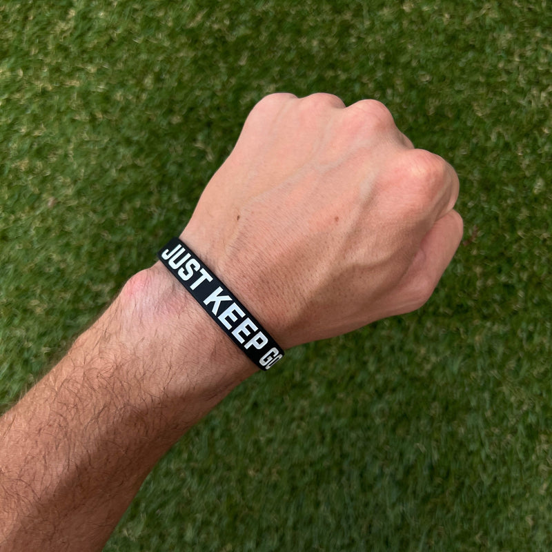 Load image into Gallery viewer, Elite Athletic Gear - JUST KEEP GOING Wristband