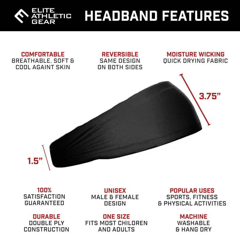 Load image into Gallery viewer, Elite Athletic Gear - Thin White Line Headband
