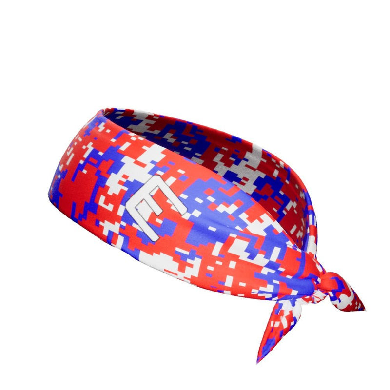 Load image into Gallery viewer, Elite Athletic Gear - Rwb Digi Camo Tie Headband