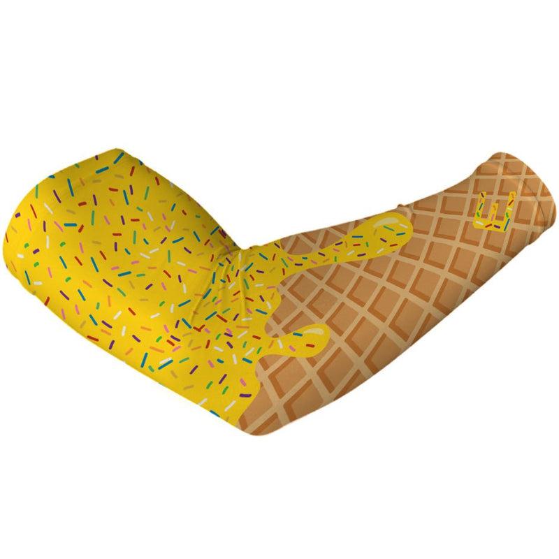 Load image into Gallery viewer, Elite Athletic Gear - Yellow Ice Cream Arm Sleeve