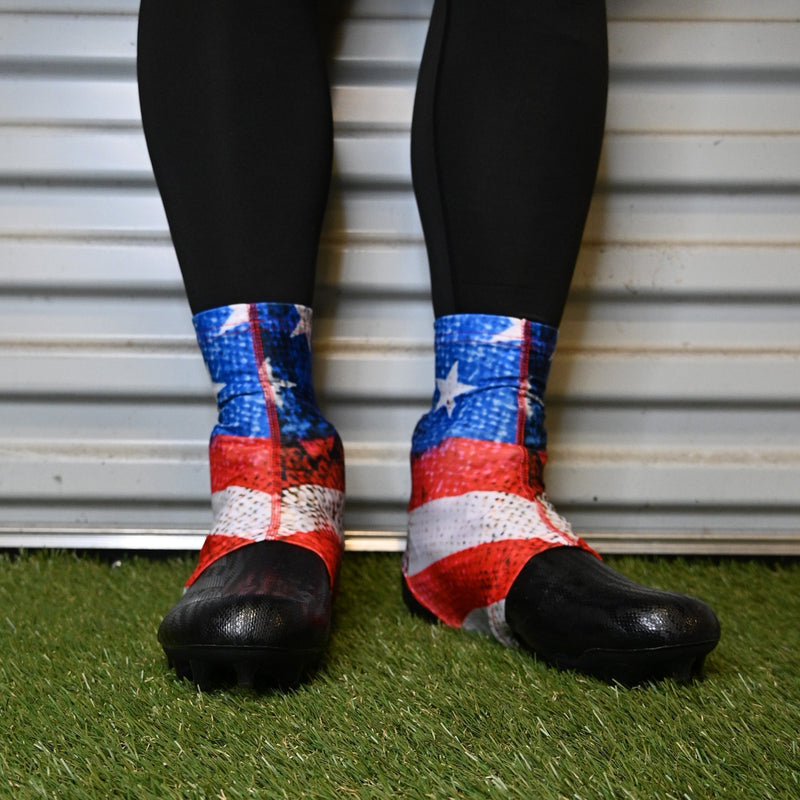 Load image into Gallery viewer, Elite Athletic Gear - Old Glory Cleat Covers (Spats)