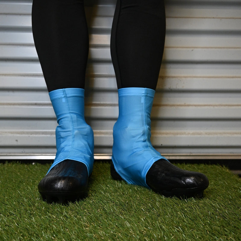 Load image into Gallery viewer, Elite Athletic Gear - Light Blue Cleat Covers (Spats)