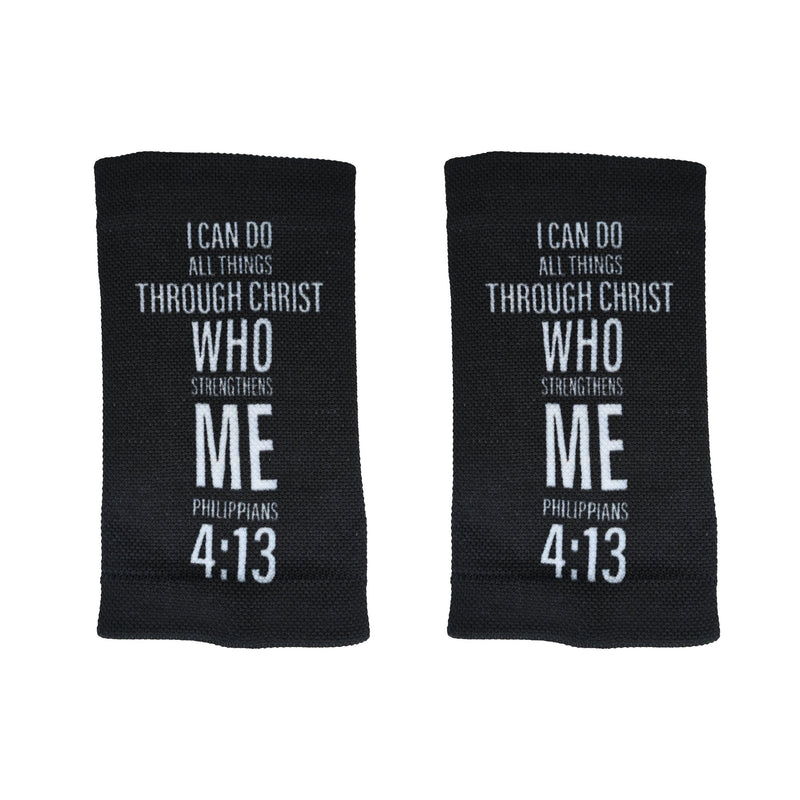 Load image into Gallery viewer, Elite Athletic Gear - Philippians 4:13 cross wrist support sleeves