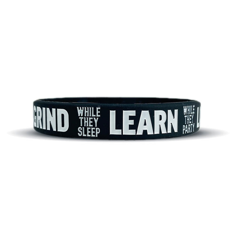 Load image into Gallery viewer, Elite Athletic Gear - Grind Learn Live Wristband