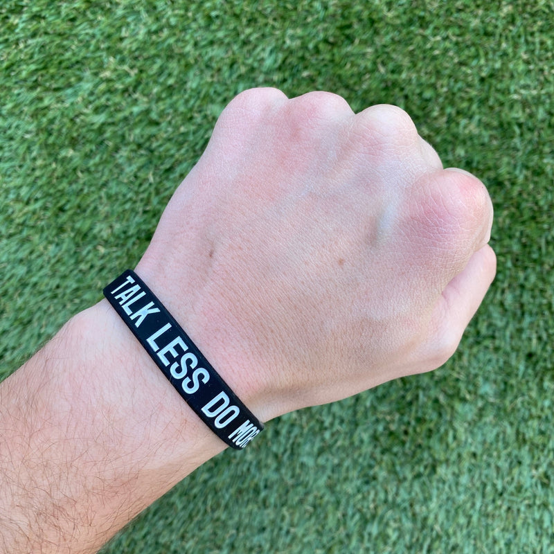 Load image into Gallery viewer, Elite Athletic Gear - Talk Less Do More Wristband