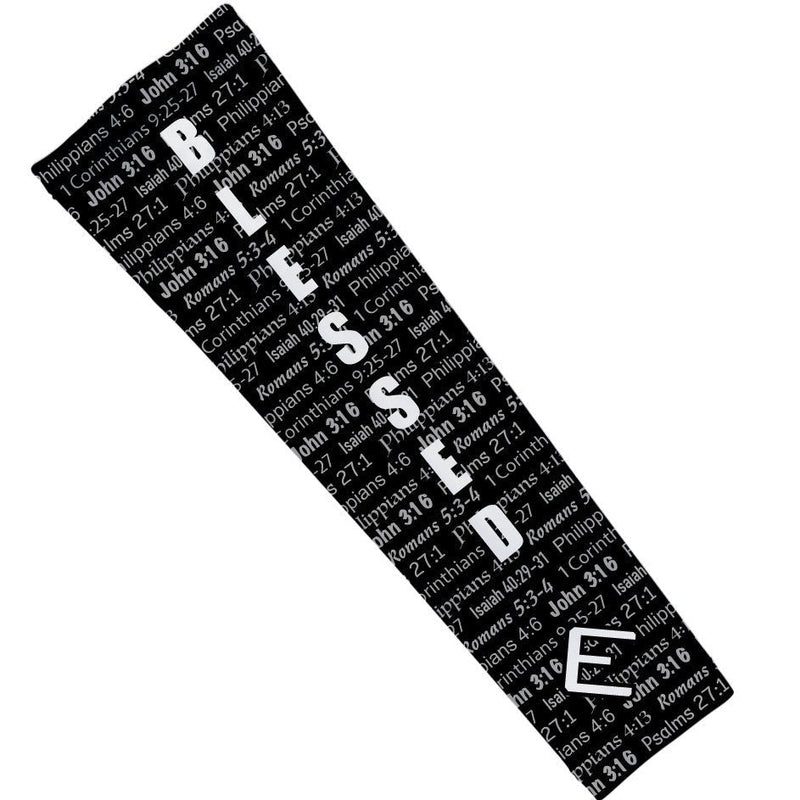 Load image into Gallery viewer, Elite Athletic Gear - Black Blessed Arm Sleeve