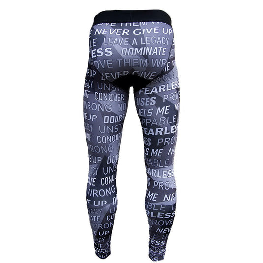 Elite Athletic Gear - Motivational Compression Tights