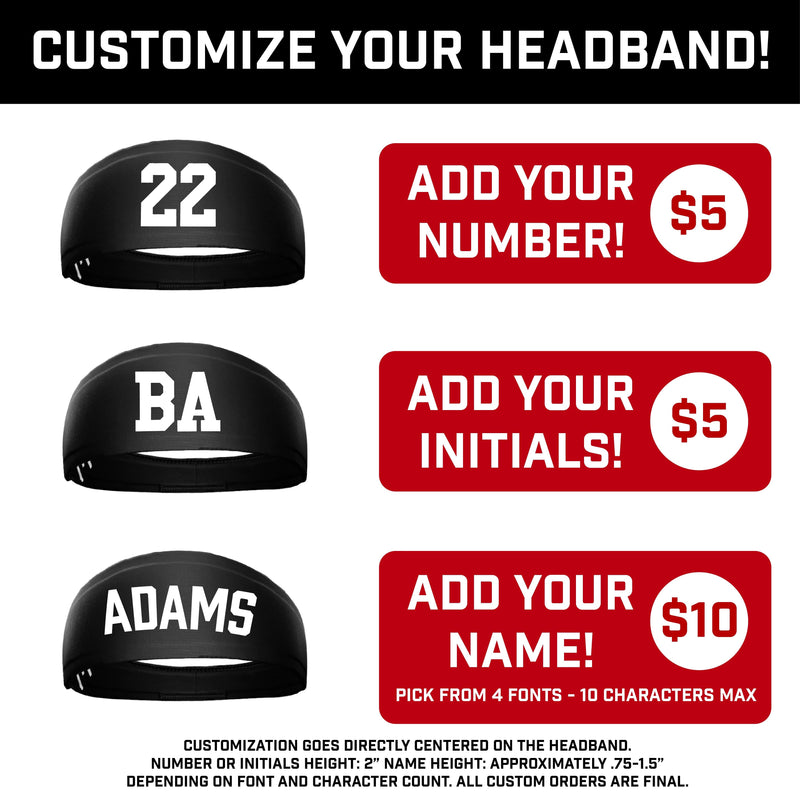 Load image into Gallery viewer, Elite Athletic Gear - Thin White Line Headband