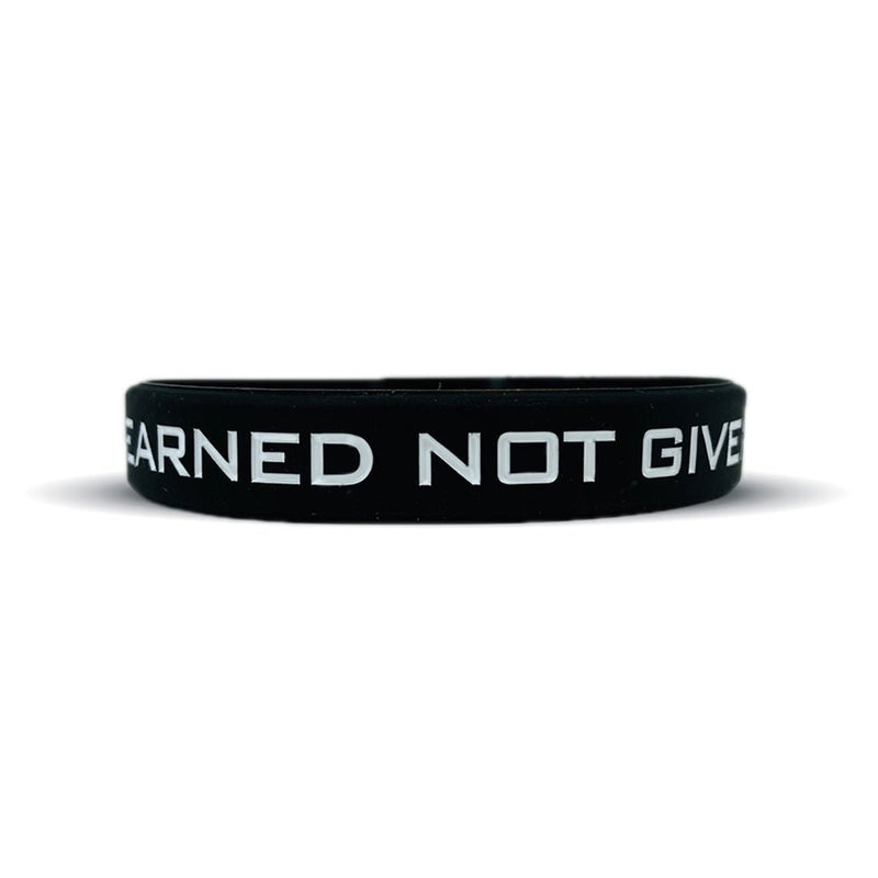 Load image into Gallery viewer, Elite Athletic Gear - Earned not given wristband