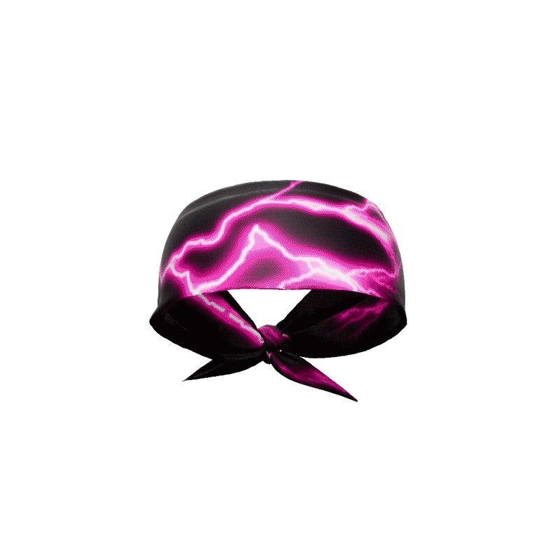 Load image into Gallery viewer, Elite Athletic Gear - Pink lightning tie headband