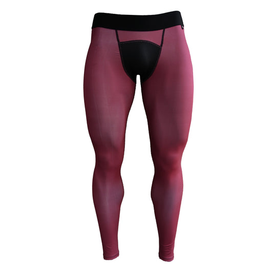 Elite Athletic Gear - Maroon Compression Tights