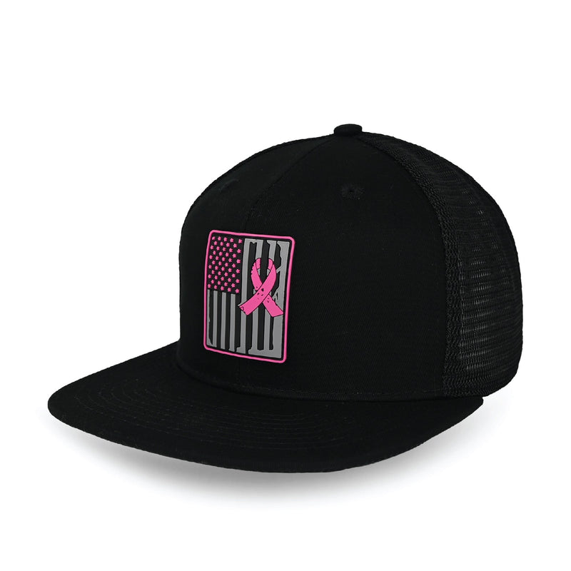 Load image into Gallery viewer, Elite Athletic Gear - Breast Cancer Flag Trucker Hat