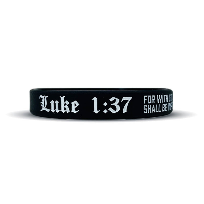 Load image into Gallery viewer, Elite Athletic Gear - Luke 1:37 Wristband