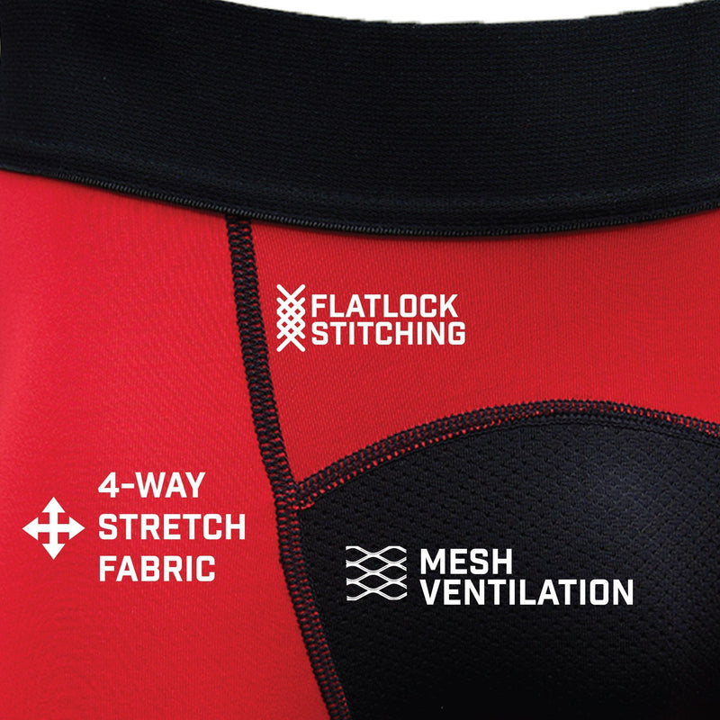 Load image into Gallery viewer, Elite Athletic Gear - Red compression tights
