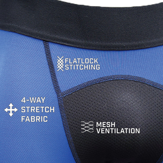 Elite Athletic Gear - Blue compression tights