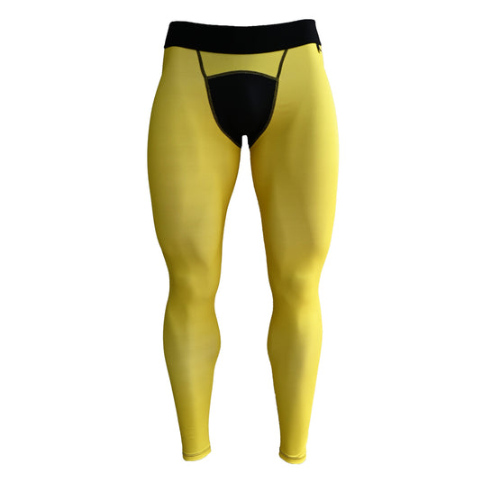 Elite Athletic Gear - Gold Compression Tights