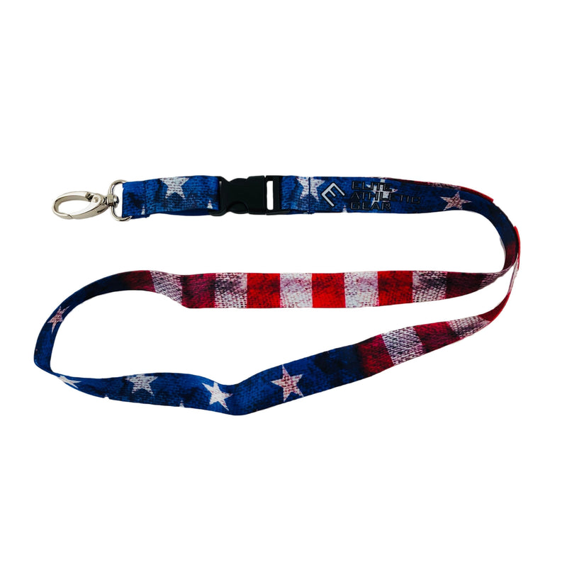 Load image into Gallery viewer, Elite Athletic Gear - Old Glory Lanyard