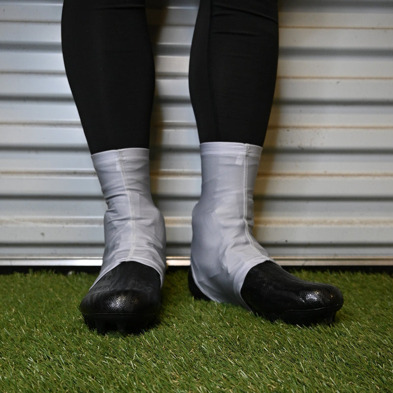 Load image into Gallery viewer, Elite Athletic Gear - Grey Cleat Covers (Spats)