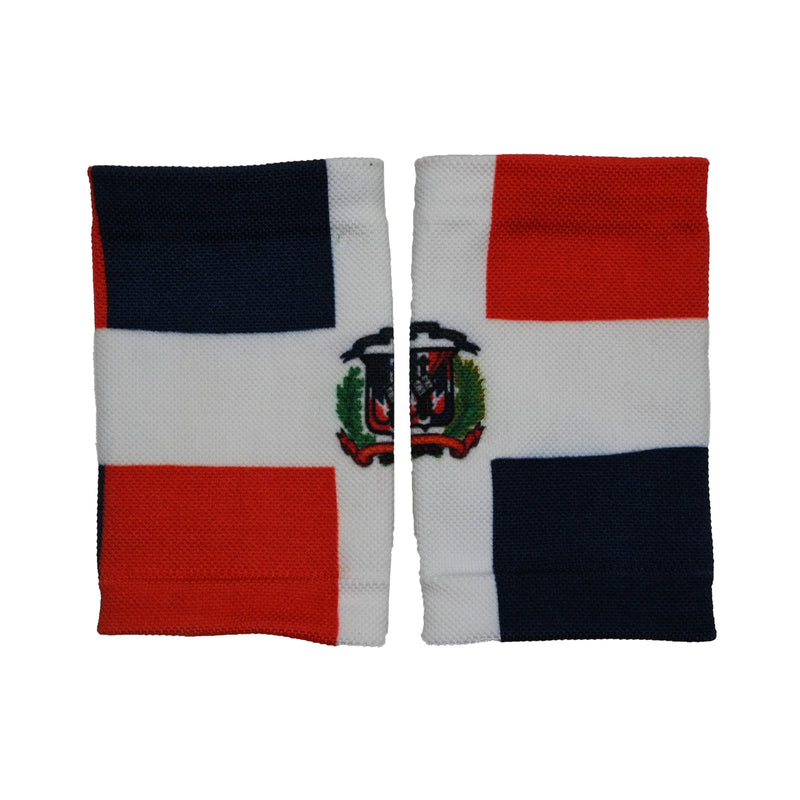Load image into Gallery viewer, Elite Athletic Gear - Dominican Republic Flag Wrist Support Sleeves