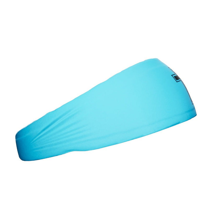 Load image into Gallery viewer, Elite Athletic Gear - Faith cross light blue headband