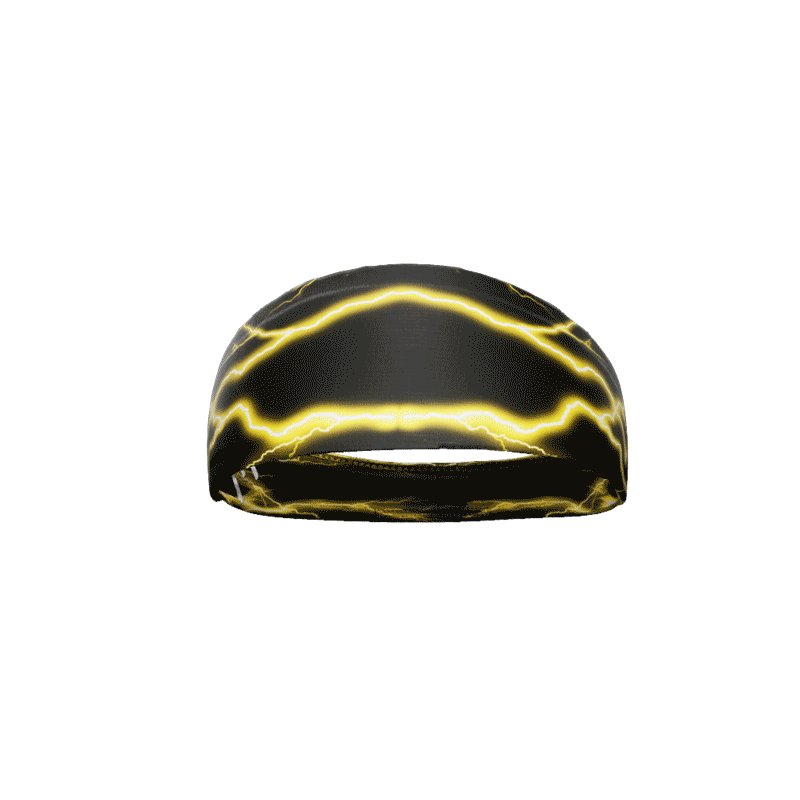 Load image into Gallery viewer, Elite Athletic Gear - Yellow Lightning Headband