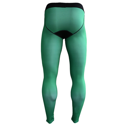 Elite Athletic Gear - Green Compression Tights