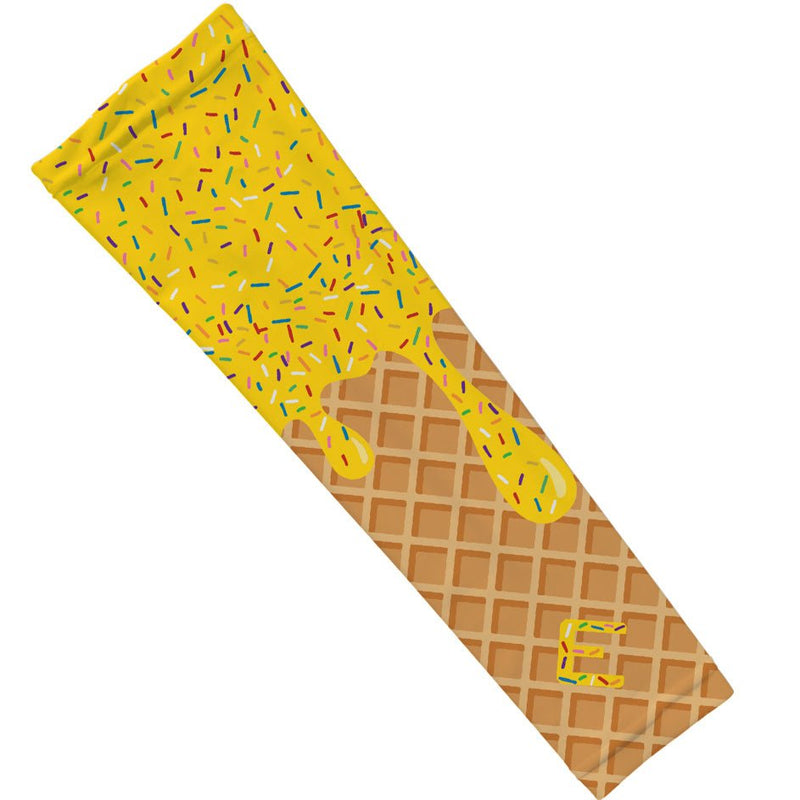 Load image into Gallery viewer, Elite Athletic Gear - Yellow Ice Cream Arm Sleeve
