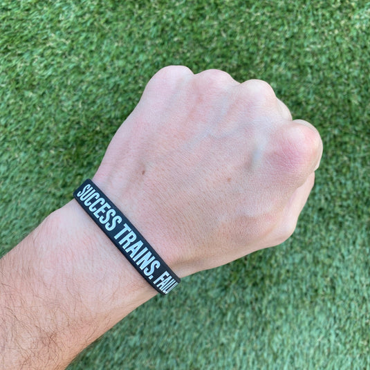 Elite Athletic Gear - Success Trains. Failure Complains. Wristband.