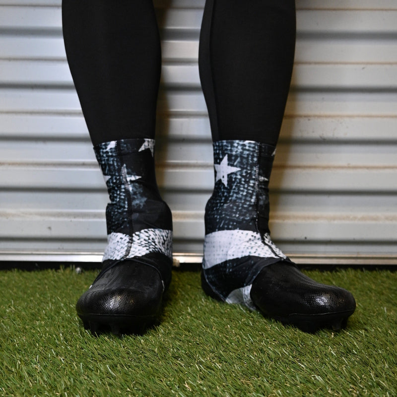 Load image into Gallery viewer, Elite Athletic Gear - Shadow Old Glory Cleat Covers (Spats)
