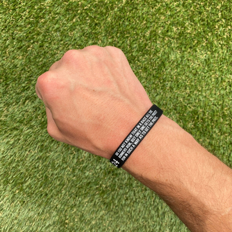Load image into Gallery viewer, Elite Athletic Gear - 1 Corinthians 9:24 Wristband