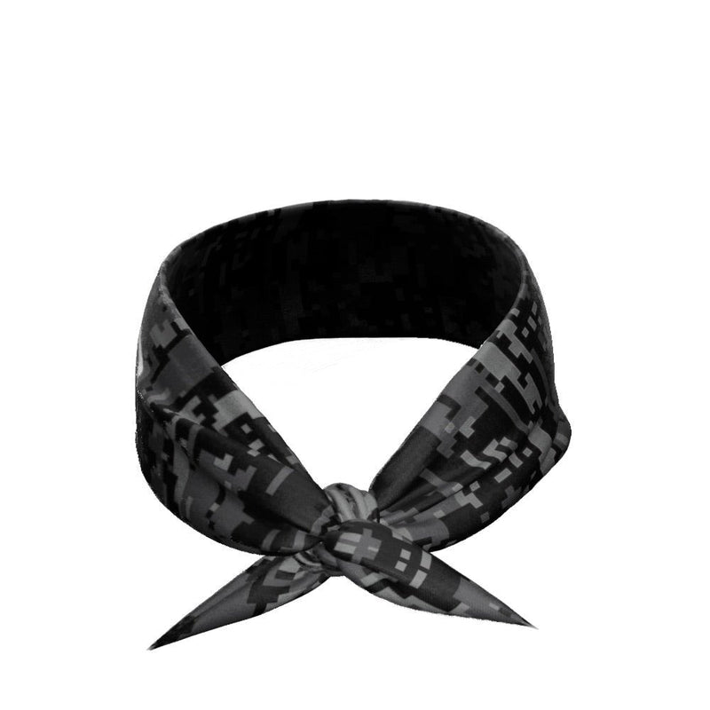 Load image into Gallery viewer, Elite Athletic Gear - Black digi camo tie headband