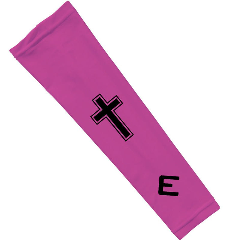 Load image into Gallery viewer, Elite Athletic Gear - Faith Cross Pink Arm Sleeve
