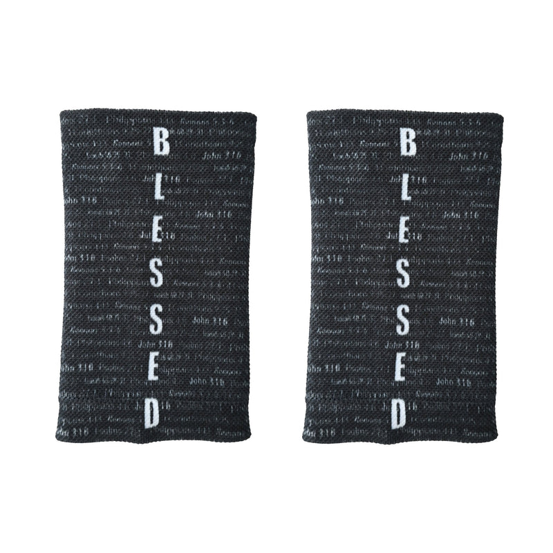 Load image into Gallery viewer, Elite Athletic Gear - Black Blessed Wrist Support Sleeves
