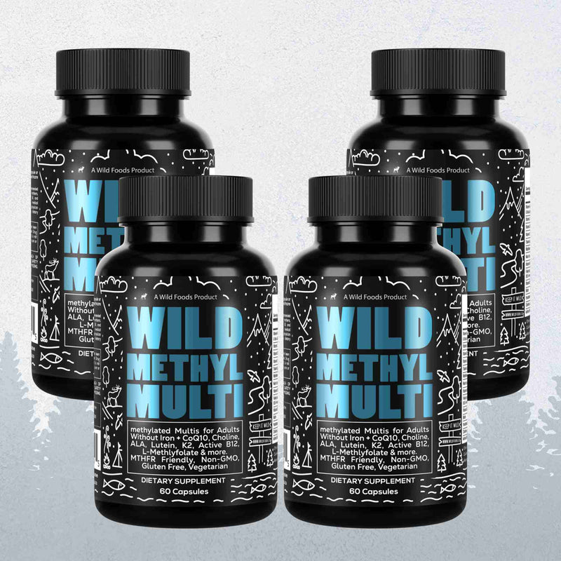 Load image into Gallery viewer, Wild Foods - Methylated Whole Food Multivitamin - 4x - 240 Days