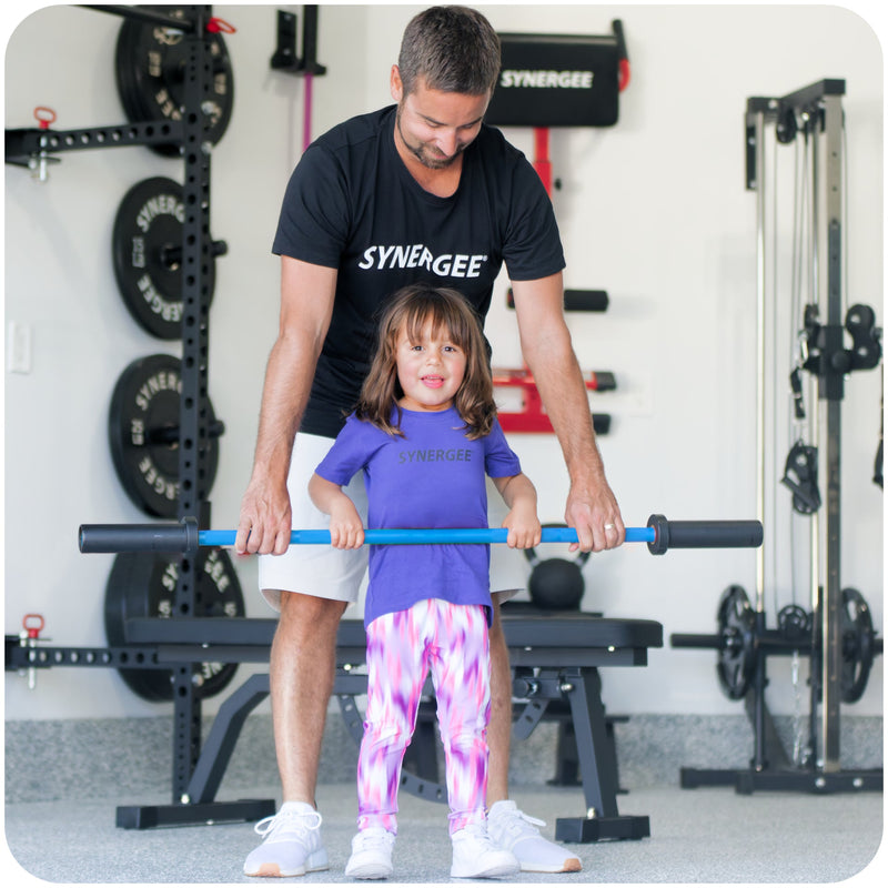 Load image into Gallery viewer, Synergee - Kids Barbell (5 lb Training Bar)