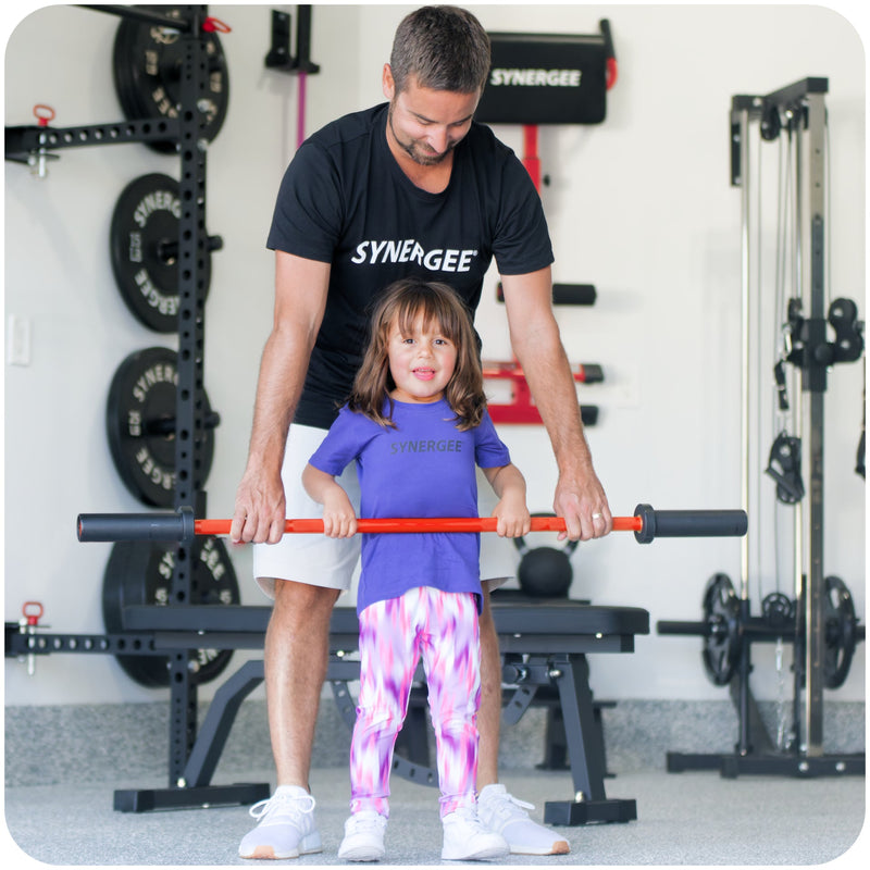 Load image into Gallery viewer, Synergee - Kids Barbell (5 lb Training Bar)