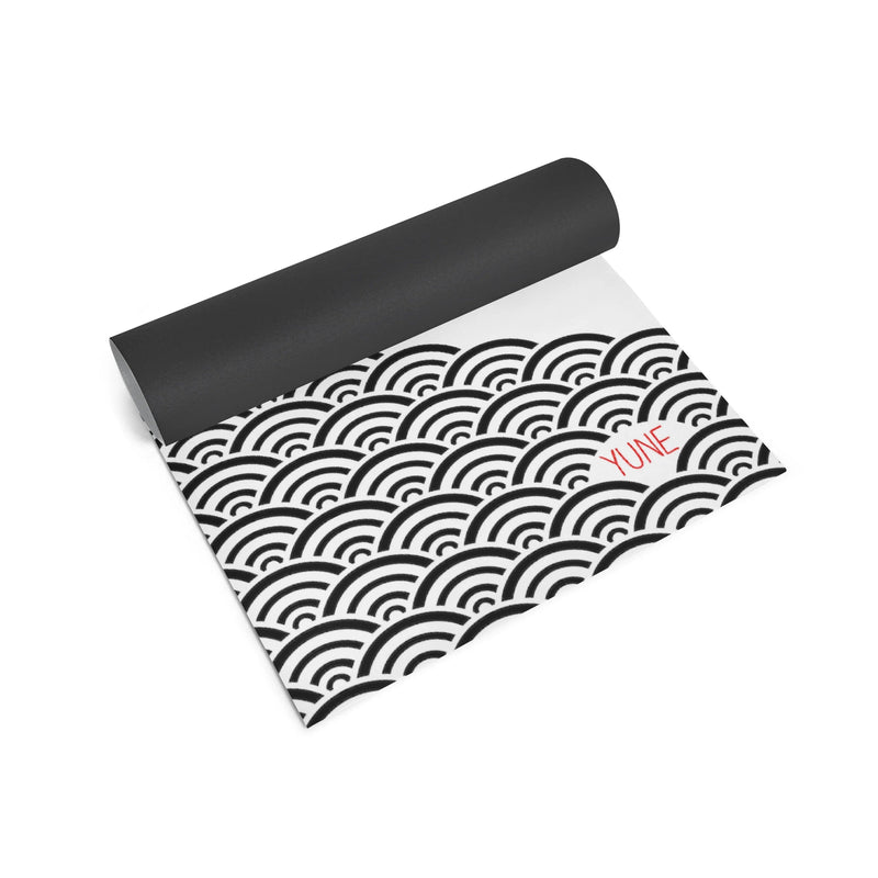 Load image into Gallery viewer, Yune Yoga - Yoga Mat | 6mm Thick | White Black | Non-Slip | Eco Friendly | Yune Yoga | Toru