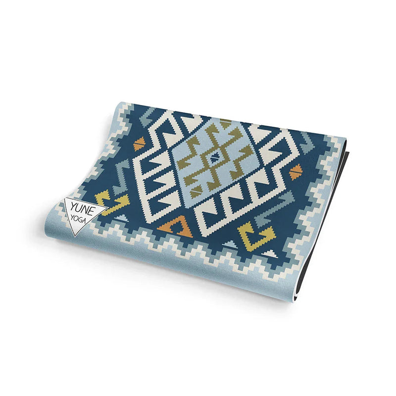 Load image into Gallery viewer, Yune Yoga - Yoga Mat | 6mm Thick | Blue | Non-Slip | Eco Friendly | Yune Yoga | Moab River