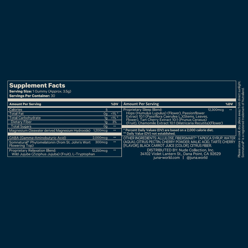 Load image into Gallery viewer, Juna - Nightcap Sleep Gummies