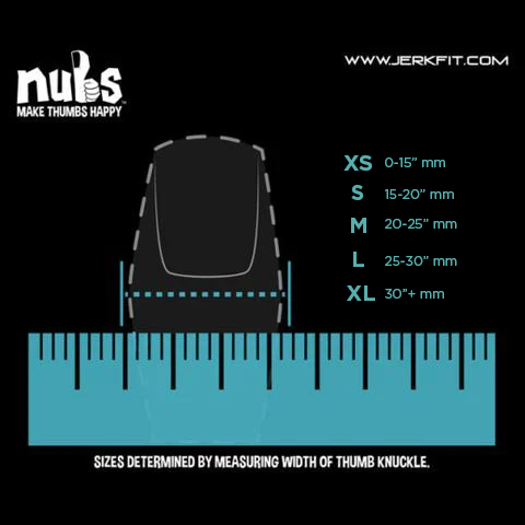 Load image into Gallery viewer, JerkFit - Nubs (Pair) Thumb and Finger Sleeves for the Hook Grip