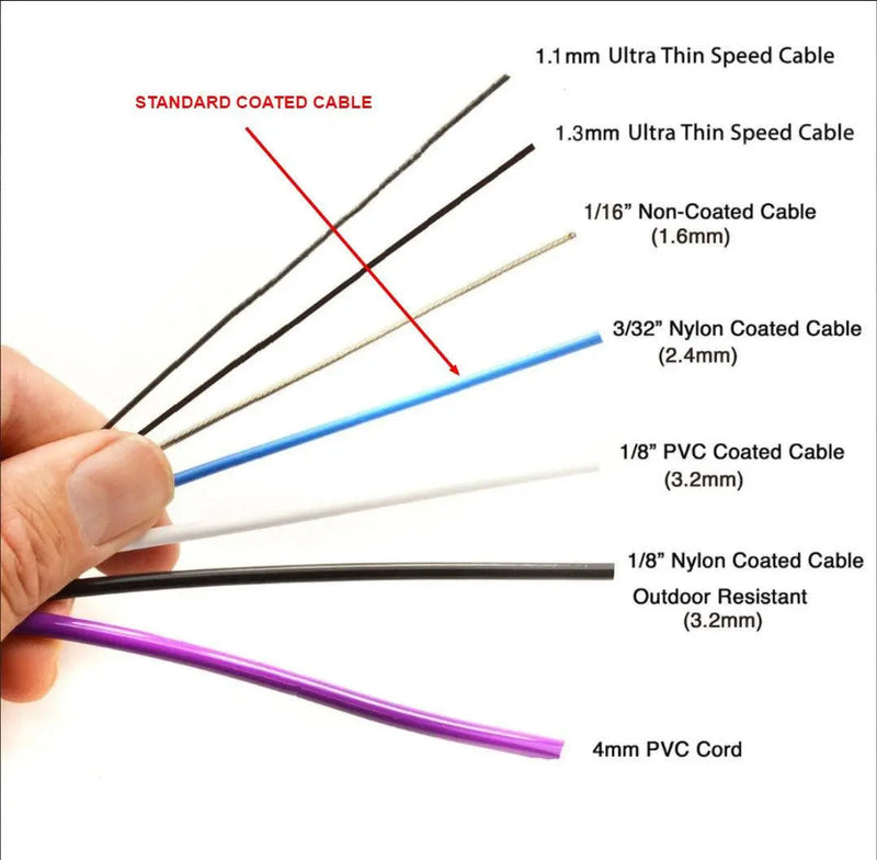 Load image into Gallery viewer, Elite Jumps - Nylon Coated Steel Speed Cable - 2.4mm