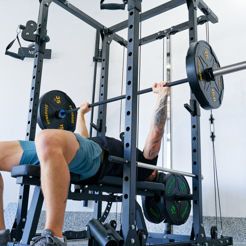 Load image into Gallery viewer, Synergee - Open Barbell (15 kg / 20 kg, 1000 lb Capacity)