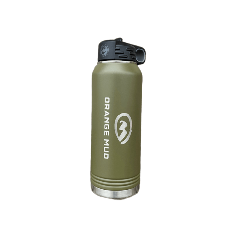 Load image into Gallery viewer, Orange Mud - 32oz Double Insulated Steel Water Bottle